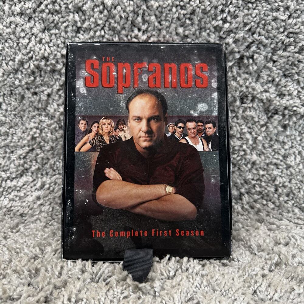 The Sopranos Complete First Season DVD 4 Disc Box Set HBO James Gandolfini